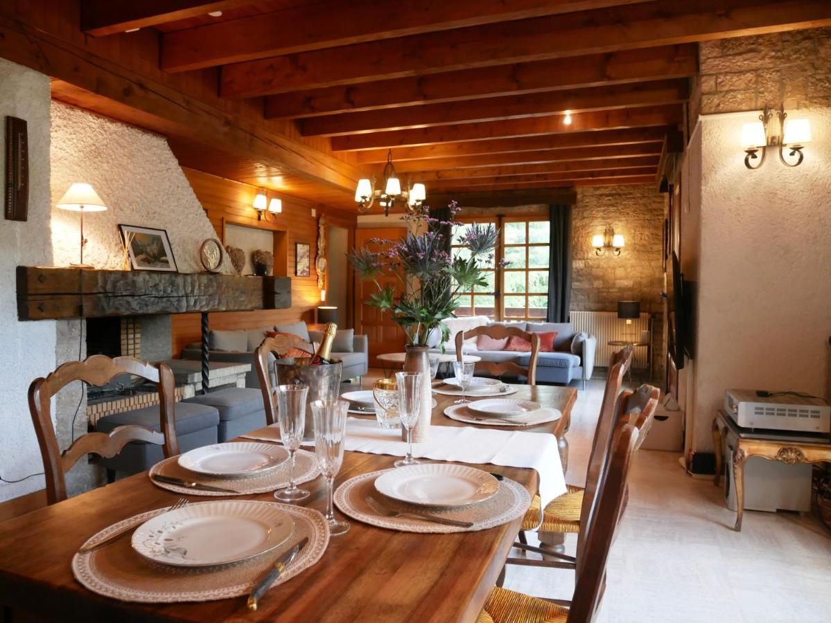 Chalet Horizon Blanc Megève Exteriör bild