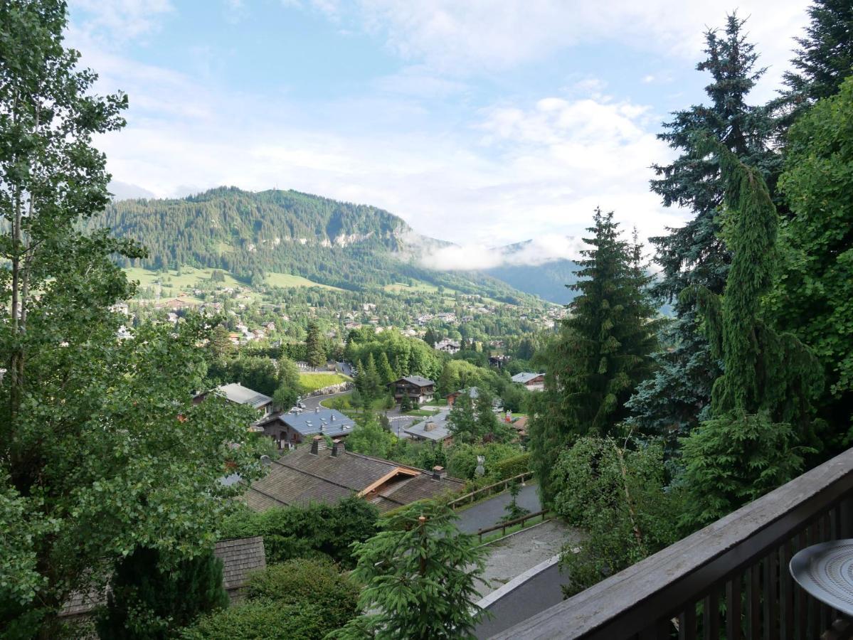 Chalet Horizon Blanc Megève Exteriör bild